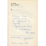 LIPSKA Ewa - Żywa śmierć [wydanie pierwsze 1979] [AUTOGRAF I DEDYKACJA]