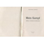 JAROSY Frederick - Mein kampf. The fight against Dr. Goebbels [Hannover 1945].