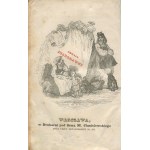 WÓJCICKI Kazimierz Władysław - Obrazy starodawne. Z drzeworytami Wincentego Smokowskiego [1843]