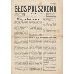 Głos Pruszkowa i okolic. Dwutygodnik infromacyjno-społeczny. Numer 3 z 10 marca 1935 r.