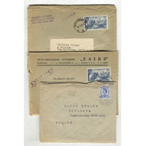 Set of 6 letters to Mark Hlaska [1957-1958].