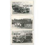 [set of 21 photos] Vintage car convention
