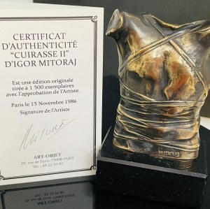 Igor Mitoraj, Pancerz, 'CUIRASSE' 1986