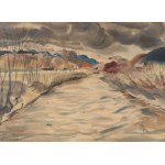 Rafał MALCZEWSKI (1892-1965), Przedwiośnie w Tatrach (widok na Giewont)