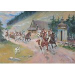 Jerzy KOSSAK (1886-1955), Wesele góralskie (1942)