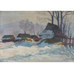Michał STAŃKO (1901-1969), Zimowy pejzaż Podhala