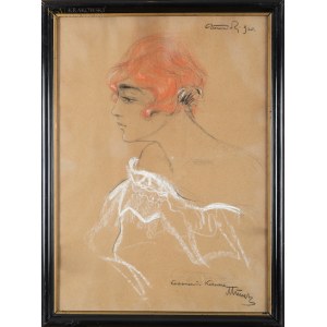 Autor nieznany, Rudowłosa (1920)