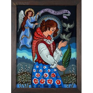 Zdzisław WALCZAK (1926-2001), Święta Agnieszka (1986)