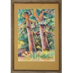 Wiktor ZIN (1925-2007), Puszcza Białowieska (1981)