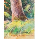 Wiktor ZIN (1925-2007), Puszcza Białowieska (1981)