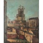Bogusław SZWACZ (1912-2009), Pałac Kultury w budowie