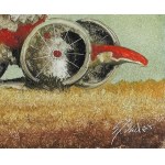 Stanisław Jerzy SUDER (1951-2015), Ptasi automobil z cyklu Ptaki cudaki