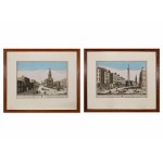 BALTHASAR FRIEDRICH LEIZEL (Germany / German 1727 - 1802) - Two views of London