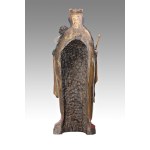 SCULPTOR OF THE TURN 18TH / 19TH CENTURY (Flanders / Flemish / Belgian) - Madonna in Gothic style