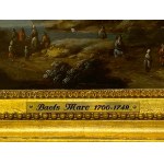 MARC BAETS (belga/olandese attivo negli anni 1700 - 1749) - Paesaggio fluviale