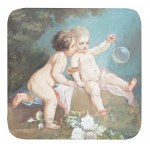 JOSEF MATEJ NAVRATIL (Czech 1798 - 1865) - Gra w bańkę mydlaną