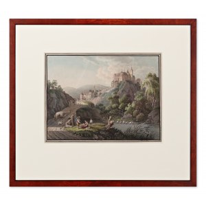 PITTORE DEL PRIMO SECOLO (ceco/boemo) - Castello di Loket