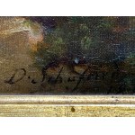 DOMINIK SCHUFRIED (Austria / Austriaco 1810 - 1877) - Paesaggio romantico