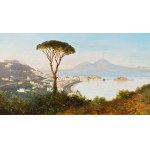 ALBERT ZIMMERMANN (Německo / German 1808 - 1888) - Neapolský záliv (Golfo di Napoli)