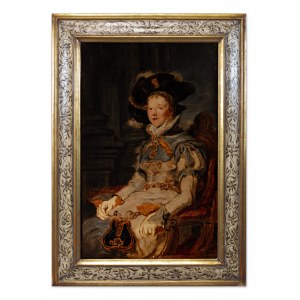HANS CANON (Austria / Austrian 1829 - 1885) - Lady in renaissance costume