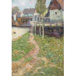 OTA BUBENICEK (Czech / Bohemian 1871 - 1962) - Country road