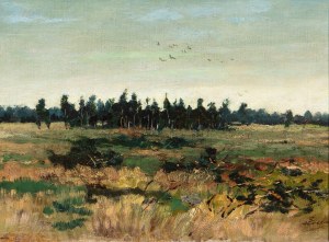 STANISLAV LOLEK (Czech / Bohemian 1873 - 1936) - Autumn landscape