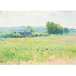 STANISLAV LOLEK (ceco/boemo 1873 - 1936) - Paesaggio estivo