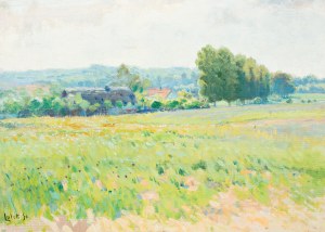 STANISLAV LOLEK (Czech / Bohemian 1873 - 1936) - Summer landscape