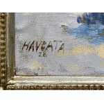 KAREL HAVLATA (Čech / Češka 1885 - 1957) - Pohľad na Krkonoše