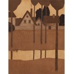 VOJTECH PREISSIG (Czech / Bohemian 1873 - 1944) - Evening