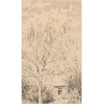 MAX SVABINSKY (Czech / Bohemian 1873 - 1962) - Willow and gazebo