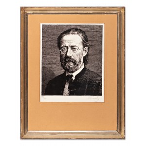MAX SVABINSKY (ceco/boemo 1873 - 1962) - Bedrich Smetana