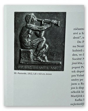 BOHUMIL KAFKA (Czech / Bohemian 1878 - 1942) - Pastorals - proposal for a plaque P.F. 1912 Franta Anyz