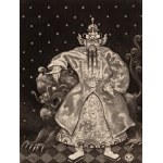 RICHARD TESCHNER (Czech / Bohemian 1879 - 1948) - Ruler with a dragon