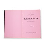 ANNIE LE BRUN (Francie / French 1942) - Sur le champ