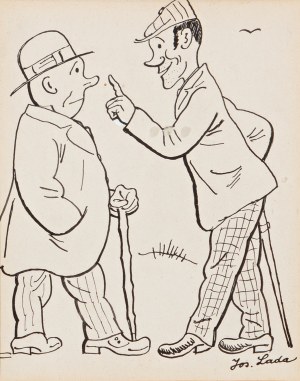 JOSEF LADA (Czech / Bohemian 1887 - 1957) - Illustration