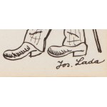 JOSEF LADA (Czech / Bohemian 1887 - 1957) - Illustration