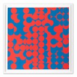 ZDENEK SYKORA (Czech / Bohemian 1920 - 2011) - Red - blue structure
