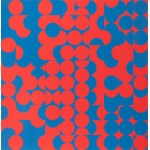 ZDENĚK SYKORA (Čech 1920 - 2011) - Červená - modrá struktura