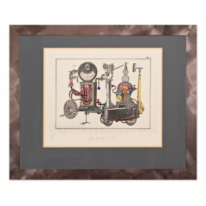 JAN SVANKMAJER (Czech / Bohemian 1934) - Dana masturbation machine (from the Science and Technology series)