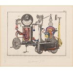 JAN SVANKMAJER (Czech / Bohemian 1934) - Dana masturbation machine (from the Science and Technology series)