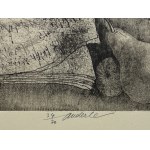 JIRI ANDERLE (Czech / Bohemian 1936) - Lutenist (after Caravaggio)