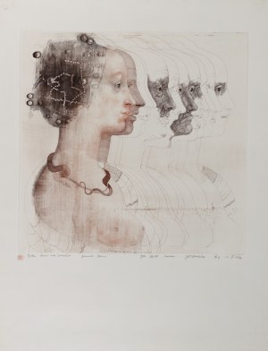 JIRI ANDERLE (Czech / Bohemian 1936) - Simonetta
