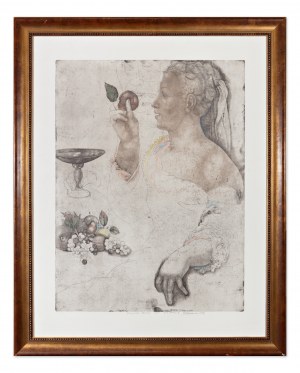 JIRI ANDERLE (Czech / Bohemian 1936) - Taste - from the cycle Senses (Variations on the theme of Goltzius)