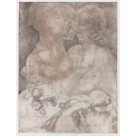 JIRI ANDERLE (Czech / Bohemian 1936) - Touch - from the cycle Senses (Variations on the theme of Goltzius)