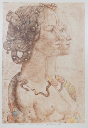 JIRI ANDERLE (Czech / Bohemian 1936) - Donna Simonetta Vespucci
