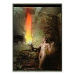 JAN SAUDEK (Czech / Bohemian 1935) - The Torch