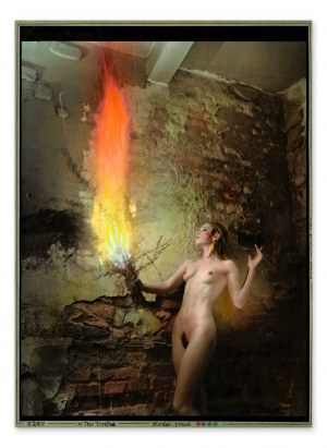 JAN SAUDEK (Czech / Bohemian 1935) - The Torch
