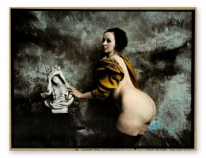 JAN SAUDEK (Czech / Bohemian 1935) - Thursday morning woman
