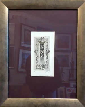 Eidrigevicius Stasys, Exlibris Kristina Bartosz Edmund Puzdrowski